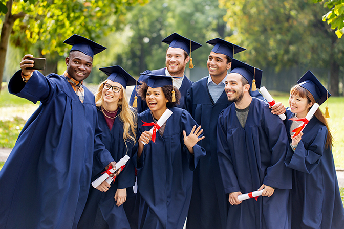 remise de diplome usa