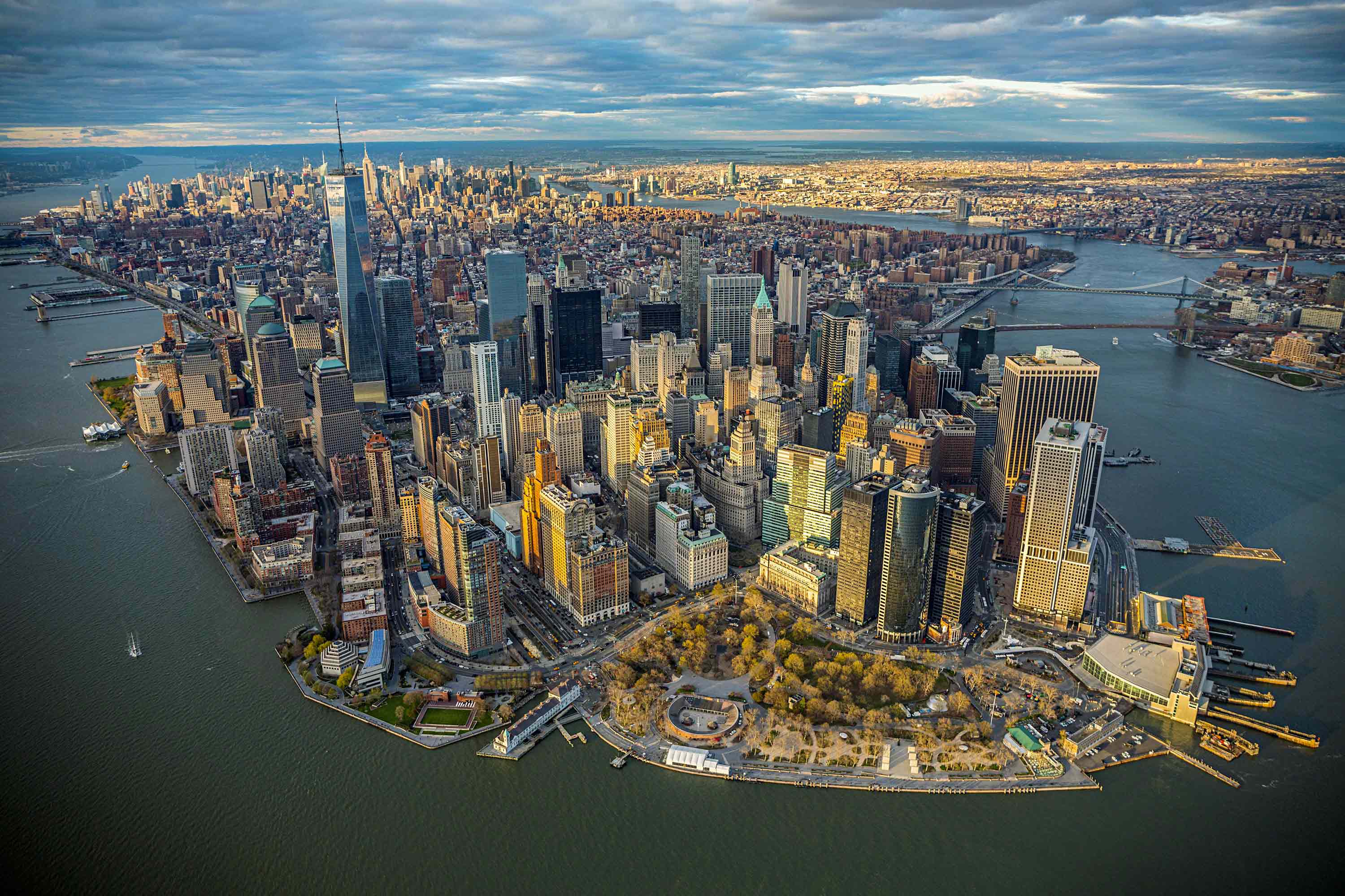 vue panoramique sur New York