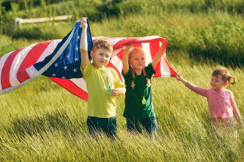 vivre avec enfants usa